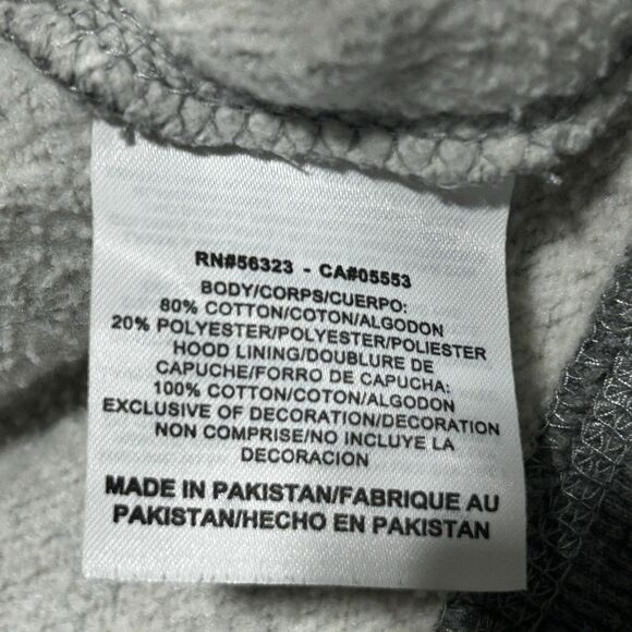 Nike Hoodie Jacket Full Zip Light Gray Women Large 341573-063 - Picture 6 of 6